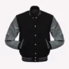 black-wool-body-grey-leather-sleeves-varsity-jacket