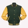green-wool-body-bright-gold-sleeves-varsity-jacket