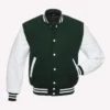 green-wool-body-white-leather-sleeves-varsity-jacket