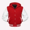 red-wool-body-white-leather-sleeves-hooded-varsity-jacket